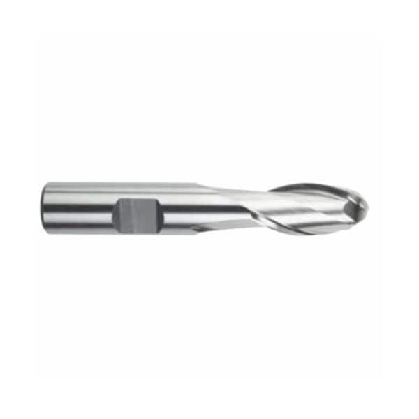 Morse End Mill, Ball Nose Center Cutting Regular Length Single End, Series 1887, 716 Cutter Dia, 3 Ove 43116 - main